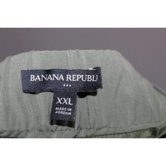 Banana Republic Tie Waist Cargo Jogger Pants Green Women's Size XXL H14705 - Picture 12 of 15